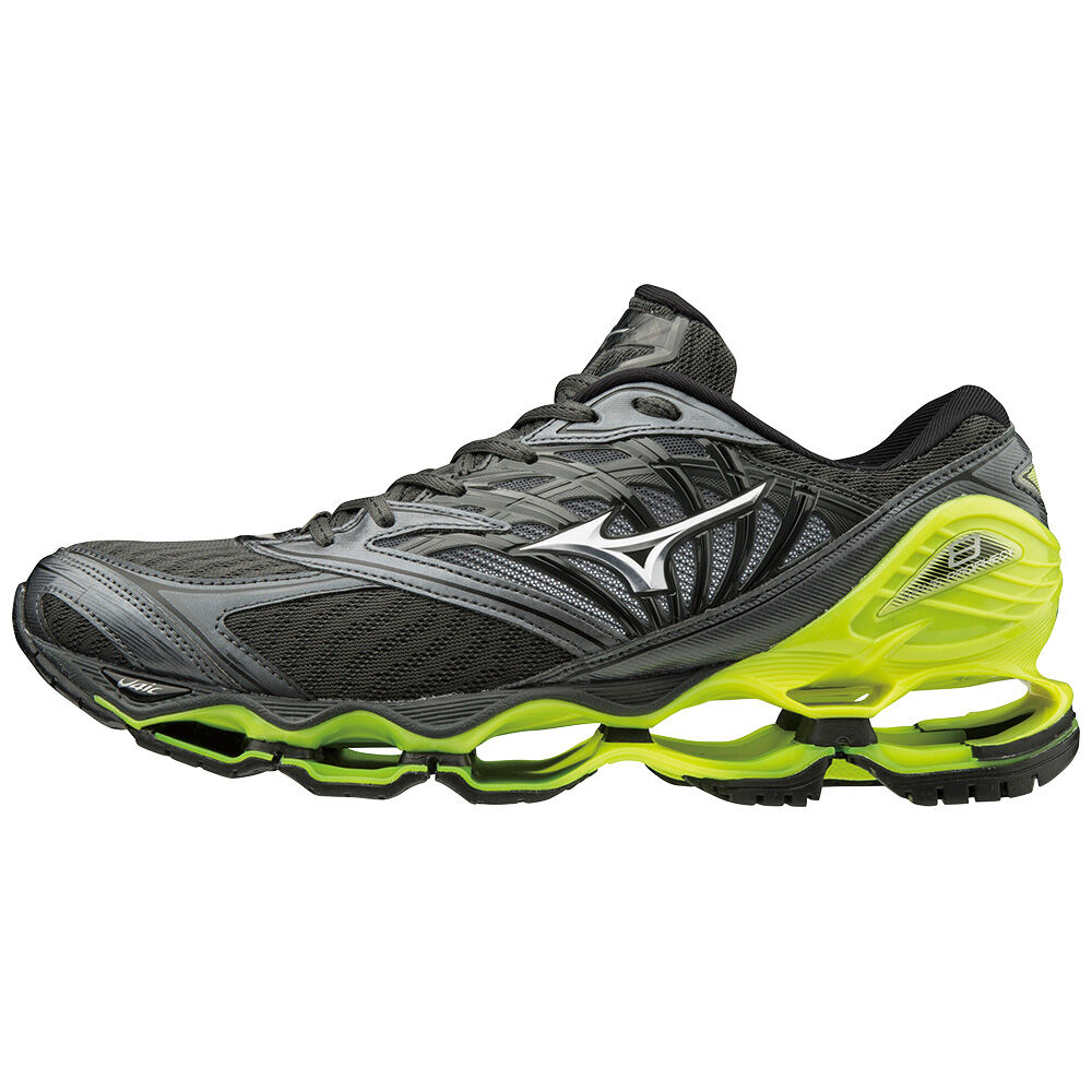 Mizuno WAVE PROPHECY 8 Férfi Futócipő Szürke/Titán/Sárga WUH708531